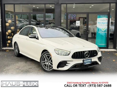 Used 2021 Mercedes-Benz E 53 AMG 4MATIC Sedan w/ Driver Assistance Package image 2