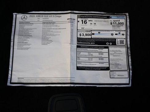 Used 2026 Mercedes-Benz GLE 63 AMG S image 62