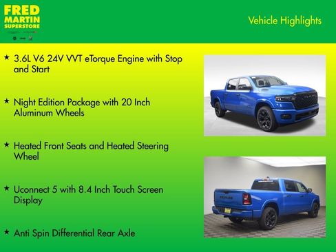 New 2026 RAM 1500 Big Horn w/ Night Edition AWD/4WD image 7