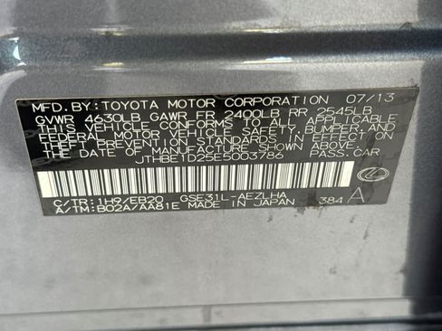 Used 2014 Lexus IS 350 w/ F Sport Package RWD image 33