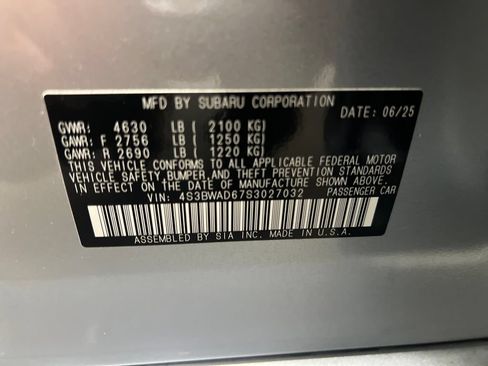 Used 2025 Subaru Legacy Premium AWD/4WD image 33