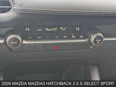 New 2026 MAZDA MAZDA3 s Sport FWD image 24