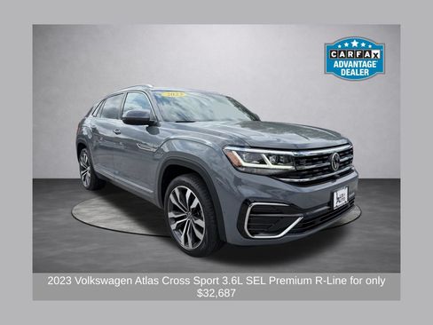 Used 2023 Volkswagen Atlas Cross Sport SEL Premium R-Line AWD/4WD image 1