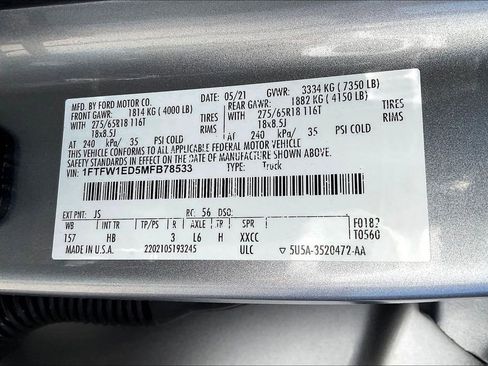 Used 2021 Ford F150 Lariat image 36