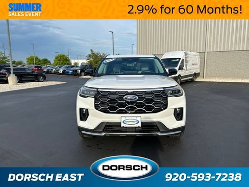 New 2026 Ford Explorer Platinum w/ LUX Leather Package AWD/4WD image 2