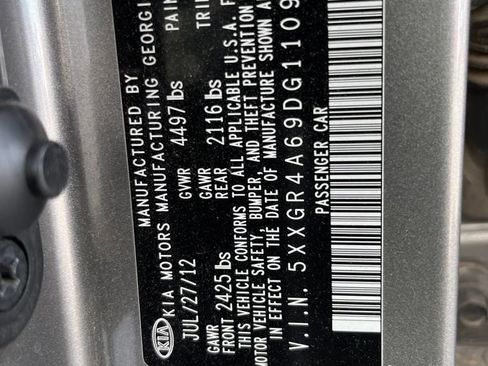 Used 2013 Kia Optima SX FWD image 10