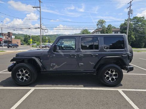 Used 2021 Jeep Wrangler Unlimited Rubicon w/ Uconnect 4C Nav & Sound Group AWD/4WD image 1