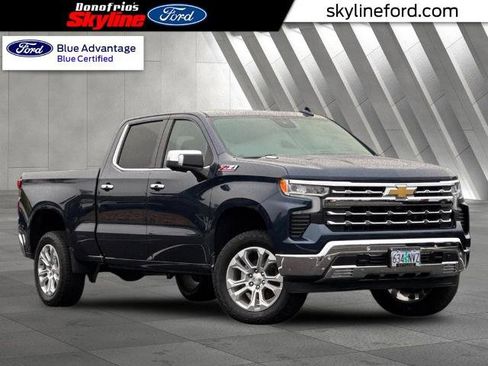 Used 2022 Chevrolet Silverado 1500 LTZ w/ Technology Package image 1