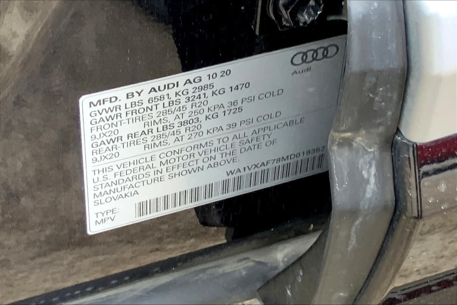 Used 2021 Audi Q7 3.0T Prestige w/ Prestige Package AWD/4WD image 35