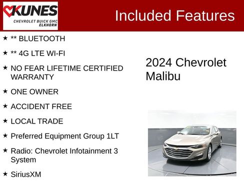 Used 2024 Chevrolet Malibu LT image 3