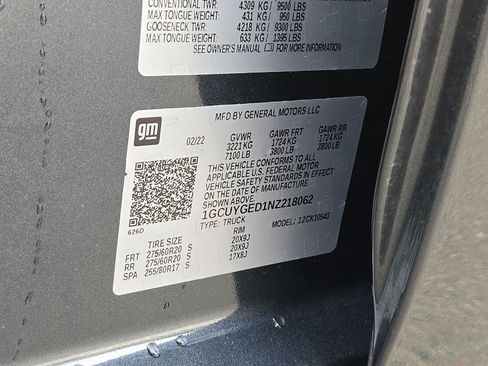 Used 2022 Chevrolet Silverado 1500 LTZ image 27