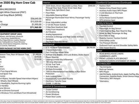 Certified 2024 RAM 3500 Big Horn AWD/4WD image 4