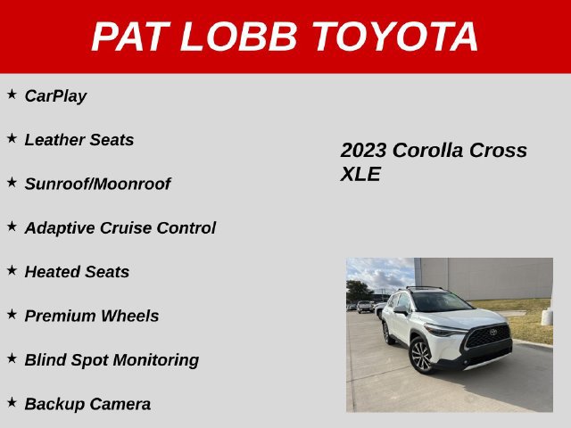 Used 2023 Toyota Corolla Cross XLE w/ Convenience Package FWD image 27