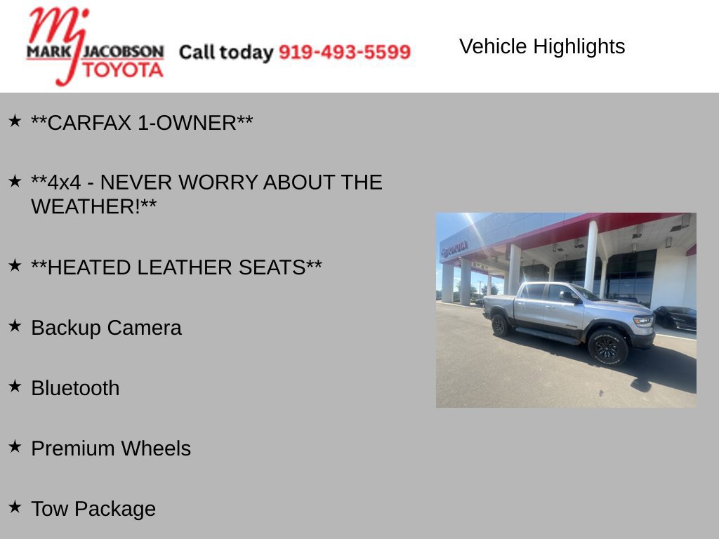 Used 2022 RAM 1500 Rebel w/ Rebel Level 2 Equipment Group AWD/4WD image 5