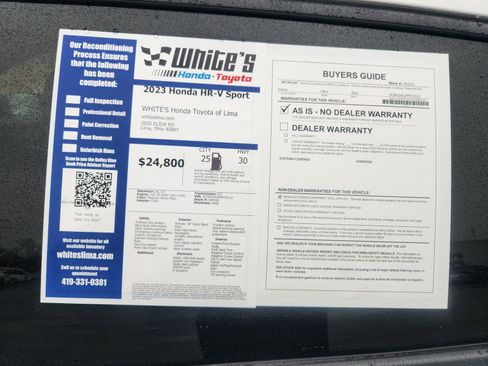 Used 2023 Honda HR-V Sport image 15