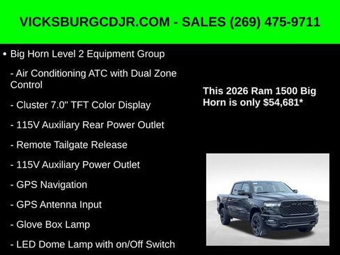 New 2026 RAM 1500 Big Horn image 16