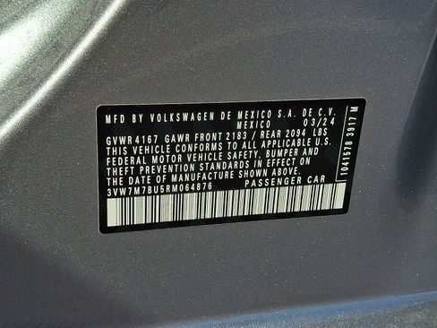 Used 2024 Volkswagen Jetta SE w/ Panoramic Sunroof Package FWD image 26