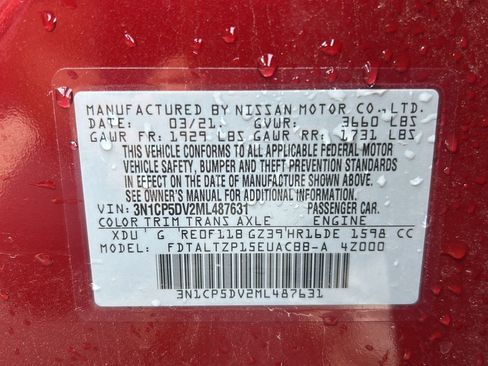 Used 2021 Nissan Kicks SR w/ SR Premium Package FWD image 28