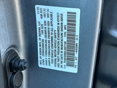 Certified 2020 Honda CR-V EX-L image 35