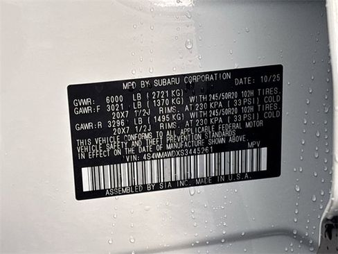 New 2025 Subaru Ascent Bronze Edition image 33