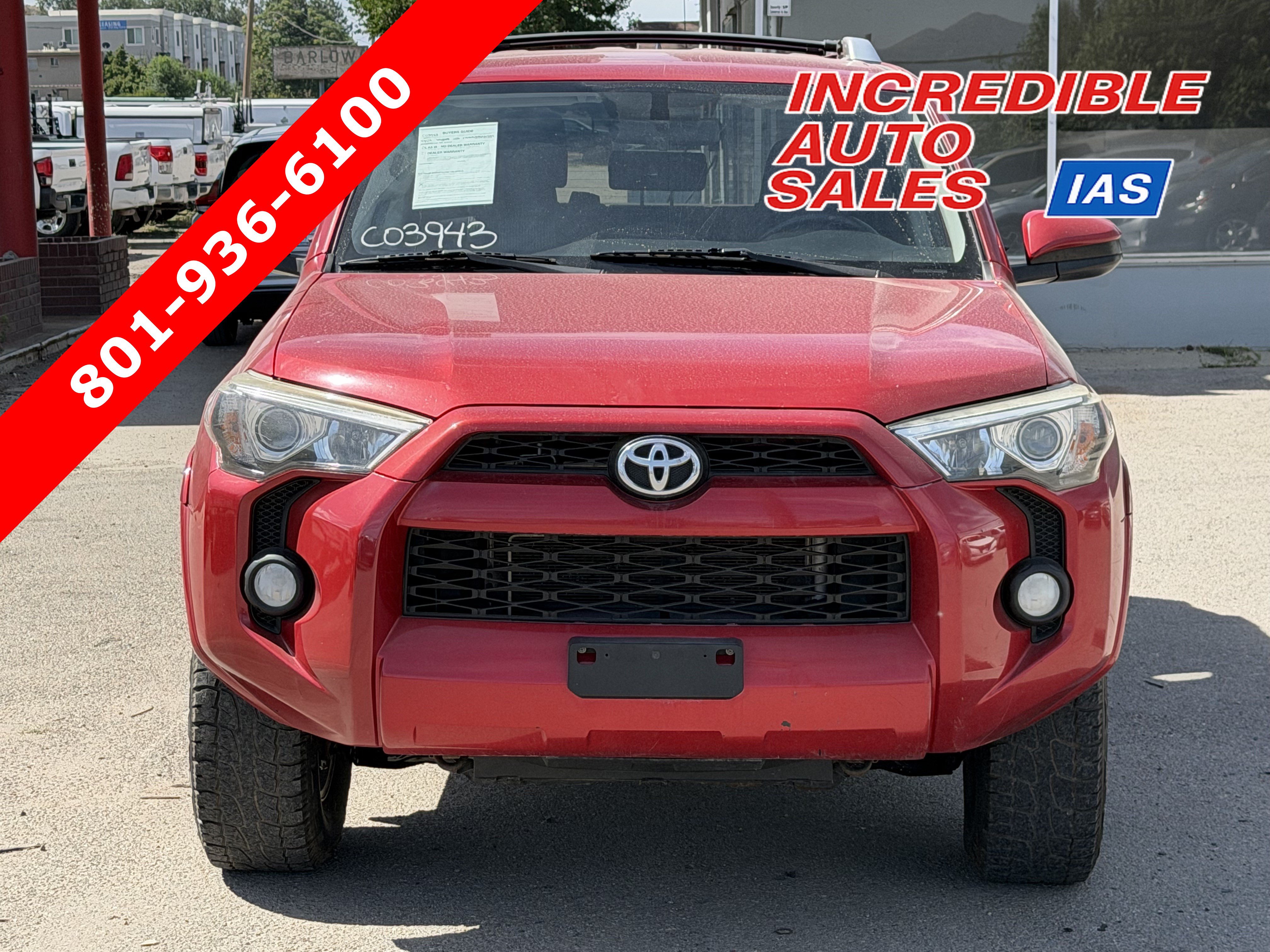 Used 2016 Toyota 4Runner SR5 AWD/4WD image 1