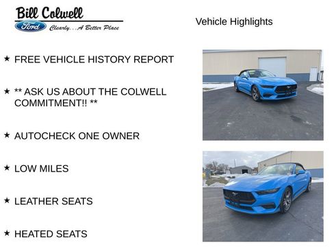 Used 2025 Ford Mustang Premium w/ Wheel & Stripe Package image 11