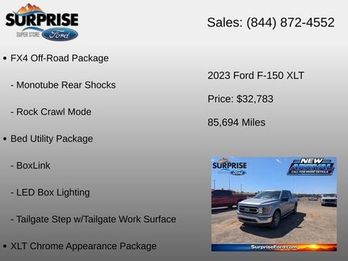 Used 2023 Ford F150 XLT w/ Equipment Group 302A High AWD/4WD image 20