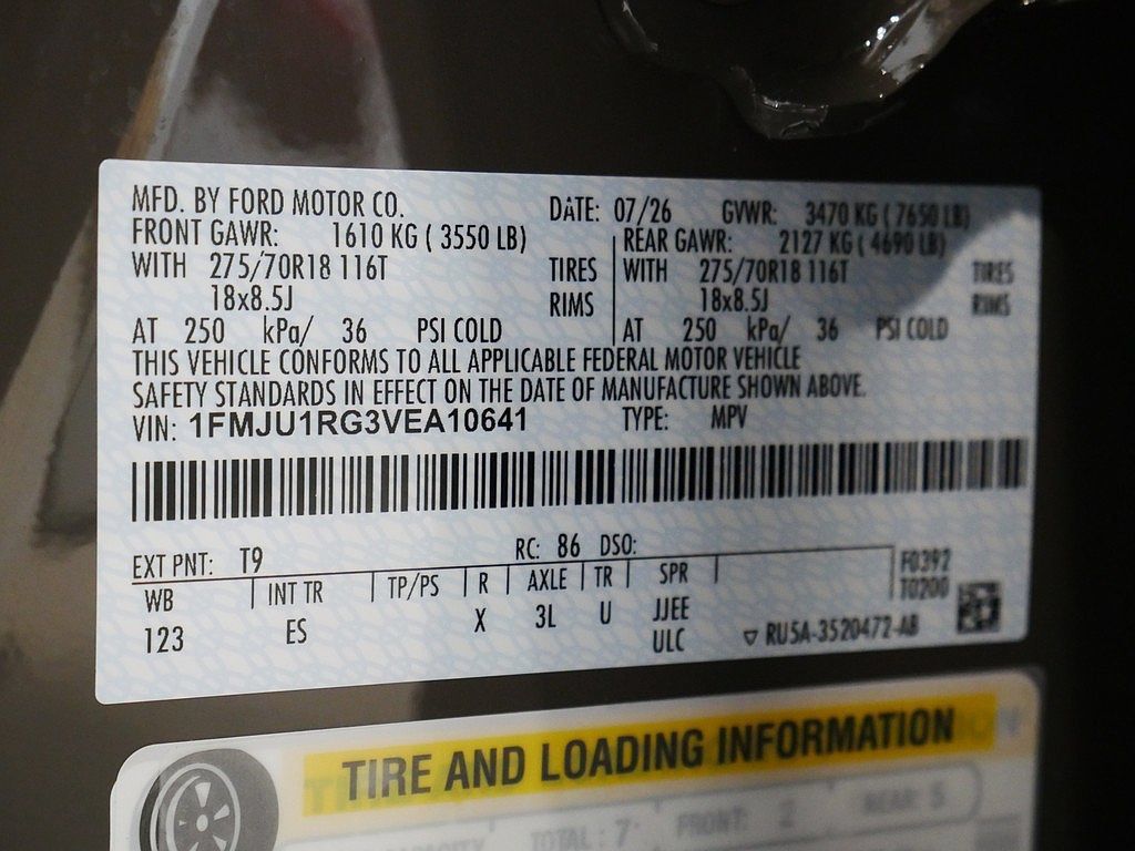New 2027 Ford Expedition Tremor w/ Driver's Package AWD/4WD image 45