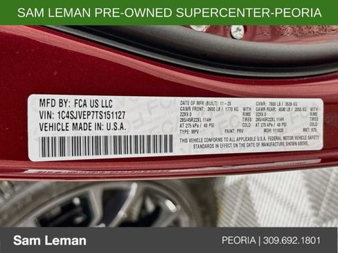 Used 2026 Jeep Grand Wagoneer Summit w/ Rear Seat Video Group I AWD/4WD image 35