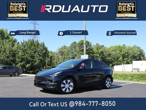 Used 2024 Tesla Model Y Long Range AWD/4WD image 1