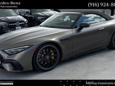 Used 2022 Mercedes-Benz SL 55 AMG 4MATIC image 1