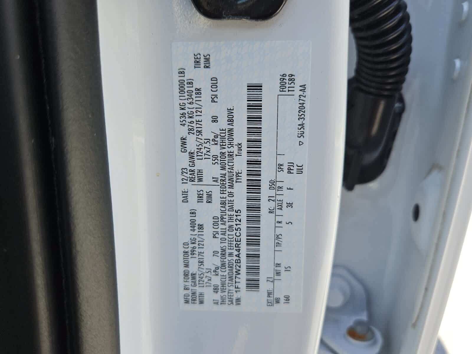 Used 2024 Ford F250 XL w/ 360-Degree Camera Package AWD/4WD image 7