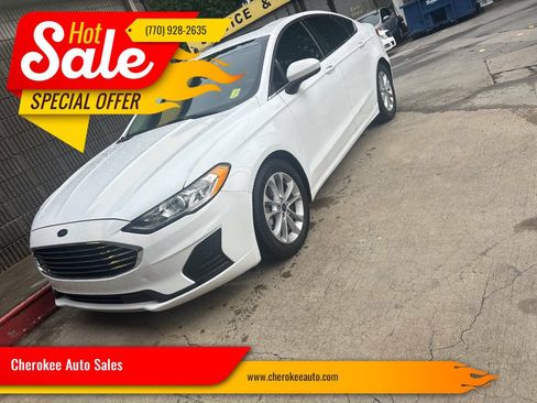 Used 2020 Ford Fusion SE FWD image 1