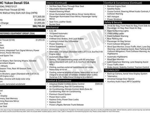 Certified 2023 GMC Yukon Denali AWD/4WD image 6
