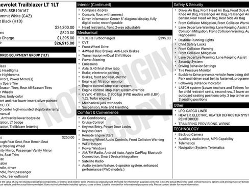 Certified 2025 Chevrolet TrailBlazer LT FWD image 5