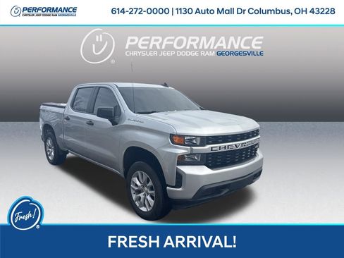 Used 2021 Chevrolet Silverado 1500 Custom image 1