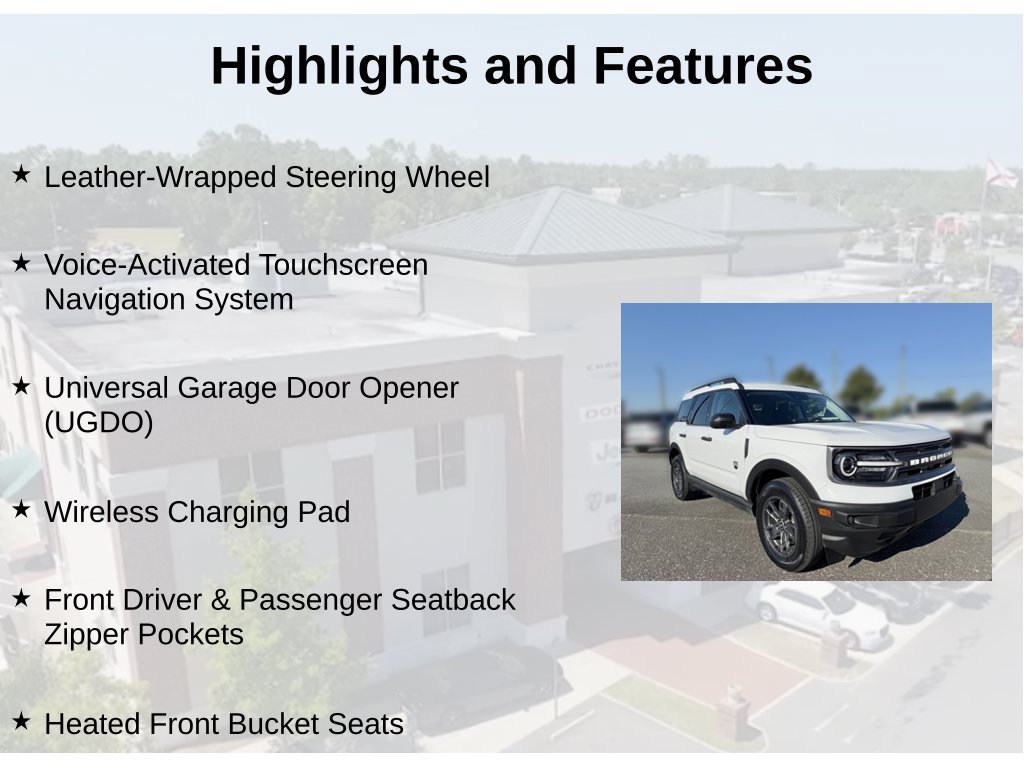 Used 2022 Ford Bronco Sport Big Bend w/ Convenience Package AWD/4WD image 11