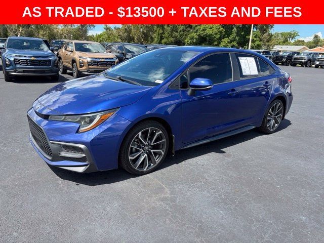 Used 2020 Toyota Corolla SE w/ SE Premium Package FWD image 3
