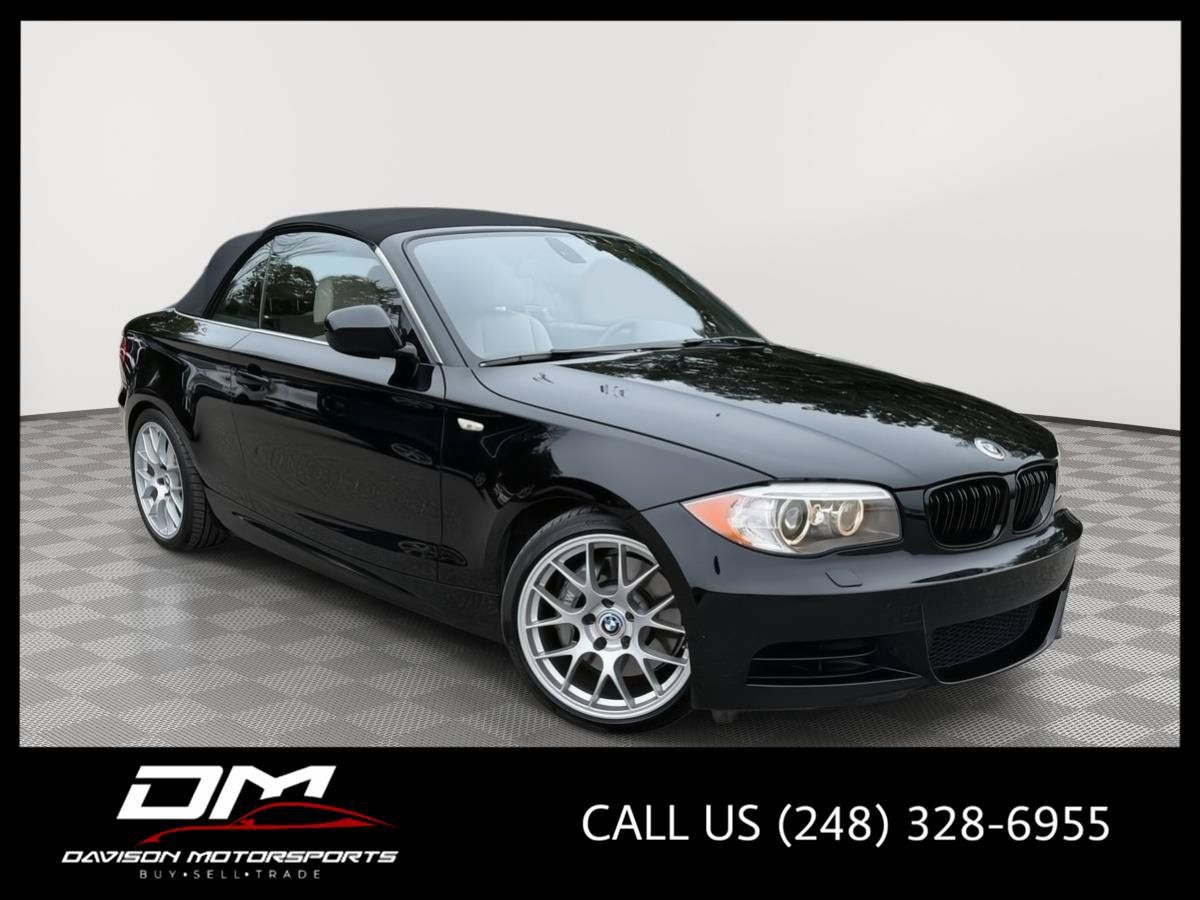 Used 2013 BMW 135i Convertible RWD image 1
