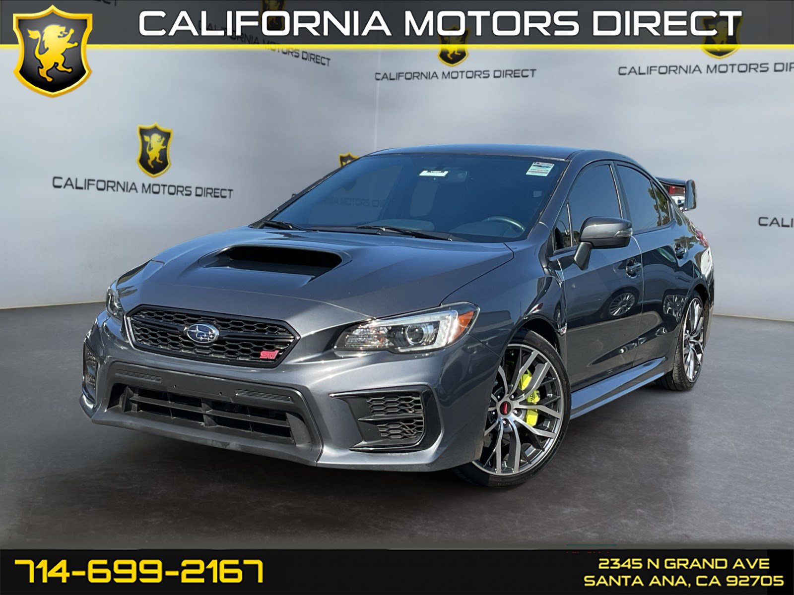 Used 2020 Subaru WRX STI w/ Popular Package #1 AWD/4WD image 1