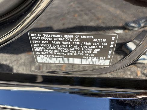 Used 2015 Volkswagen Passat 1.8T Limited Edition image 25