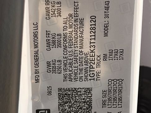 New 2026 GMC Canyon AT4X AWD/4WD image 33