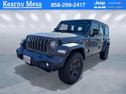 Used 2018 Jeep Wrangler Unlimited Sport