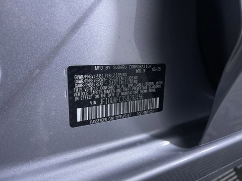 New 2025 Subaru Impreza 2.0i Sport w/ Popular Package #1 image 12