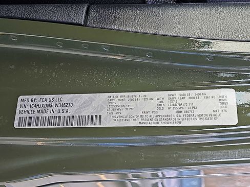 Used 2020 Jeep Wrangler Willys image 26