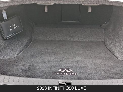 Used 2023 INFINITI Q50 Luxe w/ Cargo Package RWD image 24