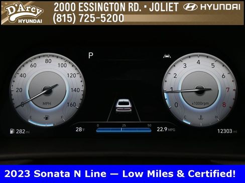 Certified 2023 Hyundai Sonata N Line image 9