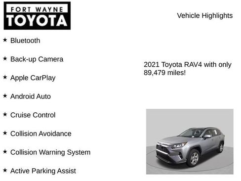 Used 2021 Toyota RAV4 XLE FWD image 7