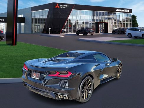 Used 2021 Chevrolet Corvette Stingray Preferred Conv w/ Chrome Exterior Badge Package RWD image 4