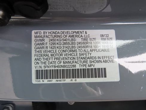 Certified 2022 Honda Passport TrailSport image 28